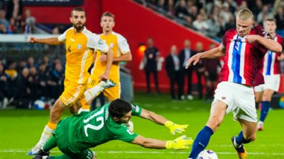 حارس منتخب مولدوفا:هالاند إعتذر لي بعد تسجيله 11 هدفًا