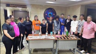 7 سيدات و 5 رجال ..ضبط نادى صحى لممارسة الأعمال المنافية للٱداب