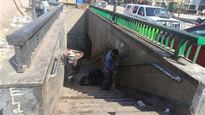 حملة نظافة مكبرة في حي شرق أسيوط