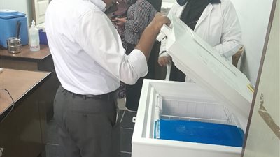 وكيل وزارة الصحة يتفقد مكتب صحة البياضية ووحدة المطاعية الصحية