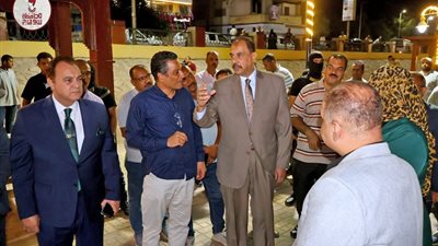 محافظ سوهاج يتفقد أعمال تطوير ممشى الكورنيش الشرقي