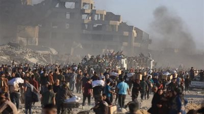 استشهاد وإصابة عشرات الفلسطينيين بقصف الاحتلال على غزة