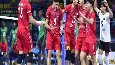 منتخب مصر لشباب الطائرة يتأهل ويصطدم بالكاميرون بنهائي البطولة الأفريق