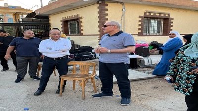 رئيس جامعة قناة السويس يتابع إجراءات تسكين الطلاب بالمدن الجامعية