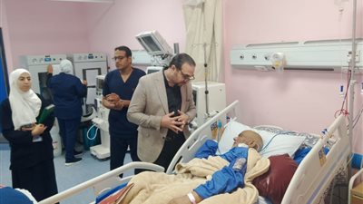 وكيل صحة القليوبية يتفقد مستشفى القناطر الخيرية العام