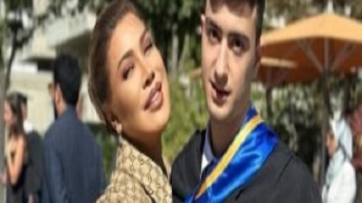 نوال الزغبى تحتفل بتخرج ابنها جورج