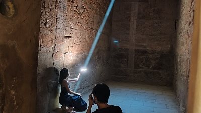 اليوم.. الشمس تتعامد على معابد الكرنك فى الإعتدال الخريفى بالأقصر