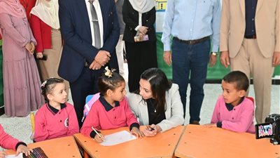 محافظ البحيرة تتفقد مدرستين بإيتاي البارود بعد الإحلال و التجديد