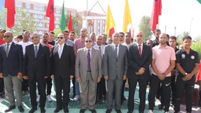 رئيس جامعة جنوب الوادى يشهد حفل استقبال الطلاب الجدد