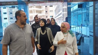 مدير صحة الإسماعيلية تتفقد التشغيل التجريبي لمستشفى التل الكبير