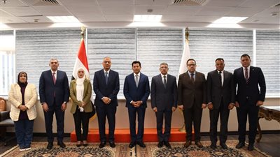 وزير الشباب يشهد توقيع بروتوكول مع الهيئة العامة للرقابة على الصادرات والواردات