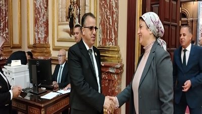 هشام مجدي فى البرلمان للمره الثالثه