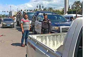 حملات امنيه لمطاردة النباشين بالمنتزة ثان شرق الاسكندرية