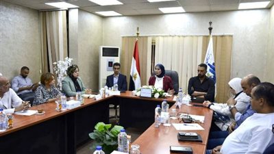 اجتماع بجهاز مدينة السويس الجديدة لدعم الاستثمار وتنمية الصناعات