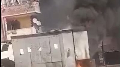 الحماية المدنية تسيطر على حريق بكابينة كهرباء في شبرا الخيمة