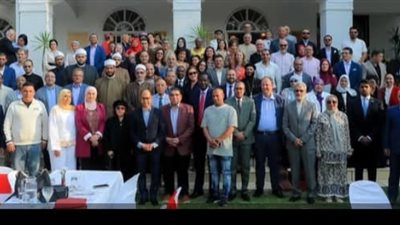 السفارة المصرية فى بريتوريا تستقبل أعضاء من الجالية