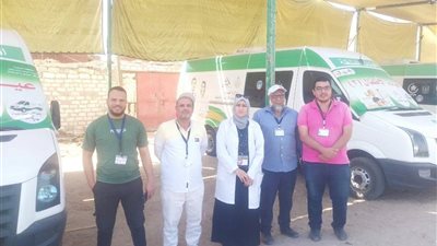 الكشف على ١٦٧٠ بقافلة صدقي نوار دمنهور