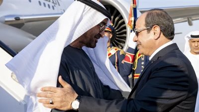 الرئيس السيسي يستقبل الشيخ محمد بن زايد في زيارة أخوية