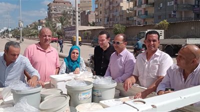تكثيف الحملات التموينية في كفرالشيخ