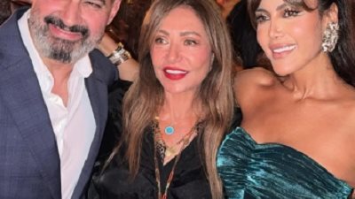 ريهام حجاج مطلوبة على جوجل بعد احتفالها بعيد ميلادها مع نجوم الفن