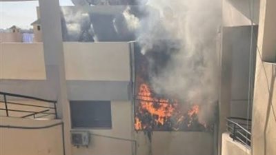إصابة 3 مواطنين في حريق بعقار سكني بالخانكة.. والحماية المدنية تسيطر