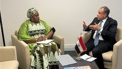 وزيرة تعليم ليبيريا تشيد بخبرات خالد العناني لقيادة منظمة اليونسكو