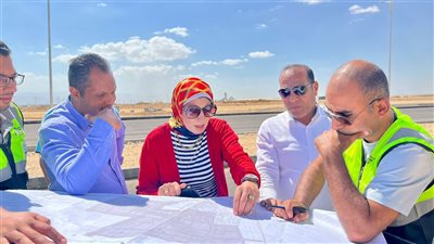 أسماء مخلوف: تنفيذ 2064 وحدة ورفع كفاءة التشطيبات بالسويس الجديد