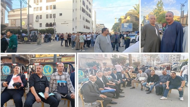 المرشحون وأنصارهم