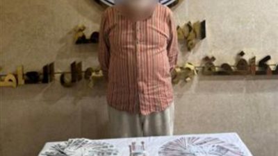 ضبط نصاب استولى على أموال راغبى السفر للخارج