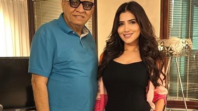 مي عمر أمام أحمد العوضي لأول مرة فى 