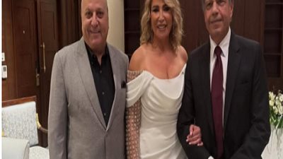 إيناس الدغيدي تحتفل بزواجها من رجل الأعمال أحمد عبد المنعم