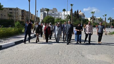 وزيرة الشئون الاجتماعية في ضيافة جامعة الفيوم