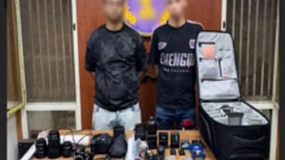 ضبط سائقين سرقا حقيبة وبداخلها معدات تصوير كاملة بالقاهرة