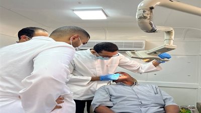 1046 مواطنا بكينج مرويط استفادوا من خدمات قافلة جامعة الاسكندرية
