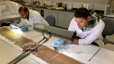 حوار حصري من داخل مركز الترميم بالمتحف المصري الكبير..صور