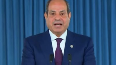 الرئيس السيسي : أفريقيا تقف في صدارة المتأثرين من الظروف الدولية