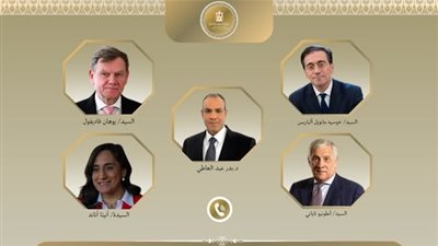 وزير الخارجية يبحث مع نظرائه في ألمانيا وإيطاليا وإسبانيا وكندا إعادة إعمار غزة