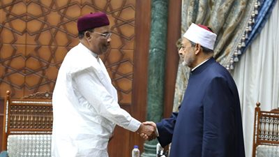 شيخ الأزهر يستقبل محمد إيسوفو رئيس النيجر الأسبق لبحث سبل تعزيز التعاون المشترك