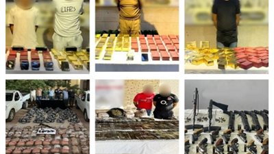 مصرع 4 عناصر إجرامية شديدة الخطورة في مداهمة بؤرة لتجارة المخدرات