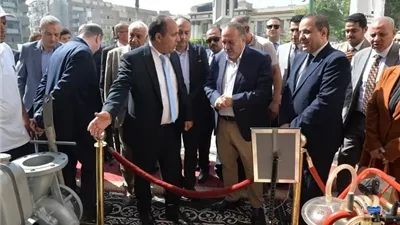 افتتاح المعرض الزراعي بالتعاون مع الشركة المصرية للتنمية باسيوط