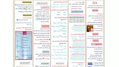 مراجعة مهمة في الكيمياء للثانوية العامة 2026