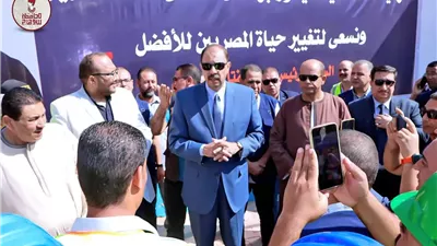 محافظ سوهاج يفتتح إعادة تأهيل محطة مياه طهطا السطحية
