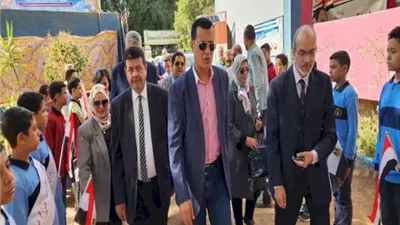 وكيل تعليم سوهاج يتفقد مدارس أخميم وساقلته