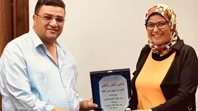 جهاز القاهرة الجديدة يكرم الدكتورة المهندسة ريهام حسن