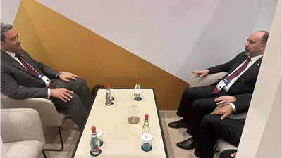 الشهابي يبحث مع محافظ بغداد فتح أسواق جديدة للمنتجات الدمياطية