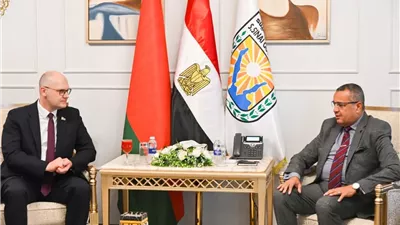 محافظ جنوب سيناء يستقبل السفير البيلاروسي لبحث سبل تنشيط السياحة