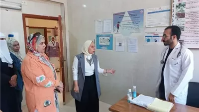 مدير صحة الإسماعيلية تتفقد الخدمات الطبية في أبوصوير
