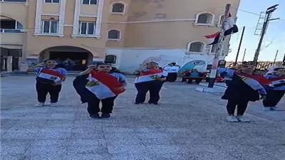 اتحتفل مدرسة حامد جوهر بالغردقة بافتتاح المتحف المصري الكبير