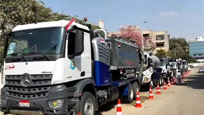 توفير خدمات مياه الشرب استعدادا لافتتاح المتحف المصري الكبير
