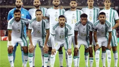 منتخب الجزائر يواجه زيمبابوي والسعودية وديا